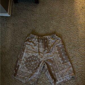 SHEIN bandana print shorts